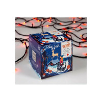 Гирлянда-нить Luazon ECO, IP20, 10 м, Н.Т. LED-100-220V, 8 режимов, красный 3556794