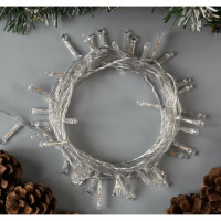 Гирлянда-нить Luazon ECO, IP20, 5 м, Н.С. LED-50-220V, 8 режимов, зеленый 3556761
