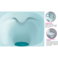 Унитаз-компакт Cersanit CARINA Clean On 011 3/5 DPL EO slim S-KO-CAR011-3/5-COn-S-DL-w