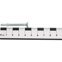 Шуруп флюгель Rusconnect CWM4845  (Flugel, JFL) потай 4,8x45 (200 шт) для крепления дерева к металлу TORX25 314845