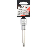 Головка торцевая с вставкой TORX (Т40; 100 мм; 1/2") YATO YT-04324