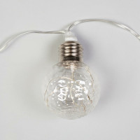 Нить Luazon ROSA 3 м, с насадками Лампочки шары 5 см, IP20, Н.С. LED-80-12V, 8 режимов, мульти 6929864