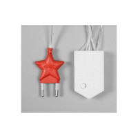 Бахрома Luazon DECOR Сердце, IP20, Ш2.4 м, В0.9 м, Н.С. LED-186-220V, 8 режимов, теплый белый 4356978