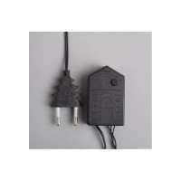 Нить Luazon DCR 5 м, с насадками Шарики Красные, IP20, Н.Т. LED-30-220V, 8 режимов, красный 3590711