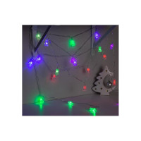 Нить Luazon DCR 5 м, с насадками Мишка, IP20, Н.С. LED-20-220V, моргает, мульти 1080389