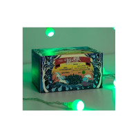 Нить Luazon DCR 5 м, с насадками Шарики Зеленые, IP20, Н.С. LED-30-220V, 8 режимов, зеленый 3590703