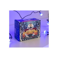 Нить Luazon DCR 5 м, с насадками Шарики Синие, IP20, Н.Т. LED-30-220V, 8 режимов, синий 3590708