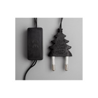 Нить Luazon DCR 5 м, с насадками Шарики Белые, IP20, Н.Т. LED-20-220V, моргает, мульти RGRB 3590712