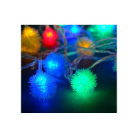 Нить Luazon DCR 5 м, с насадками Ежики цветные, IP20, Н.С. LED-30-220V, 8 режимов, мульти 3590691