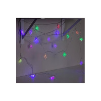 Нить Luazon DCR 5 м, с насадками Звезда, IP20, Н.С. LED-20-220V, моргает, мульти 703338