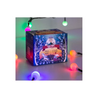 Нить Luazon DCR 5 м, с насадками Шарики Белые, IP20, Н.Т. LED-20-220V, моргает, мульти RGRB 3590712