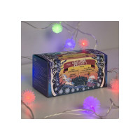 Нить Luazon DCR 5 м, с насадками Ежики цветные, IP20, Н.С. LED-20-220V, моргает, мульти 185513