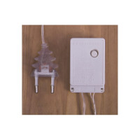 Нить Luazon DCR 5 м, с насадками Футбольный мяч, IP20, Н.С. LED-30-220V, 8 режимов, белый 2433913
