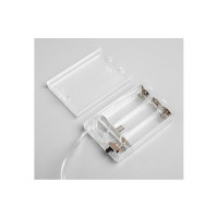 Нить Luazon DCR 3 м, с насадками Звезды, IP20, Н.С. LED-20-3.6V, АА*3 не в комплекте, мульти 806825
