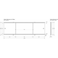 Экран под ванну Aquanet ПРЕМИУМ А 1740x560 белый 273292