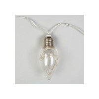 Нить Luazon ROSA 3 м, с насадками Лампочки капля 8 см, IP20, Н.С. LED-80-12V, 8 режимов, мульти 6929849