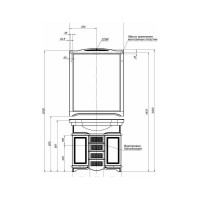 Зеркало Aquanet Луис 00173219