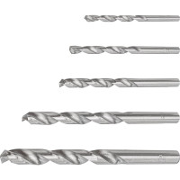 Набор сверл по металлу (5 шт; 4/5/6/8/10 мм) в пластиковом футляре Forsage 19779 F-DBS05