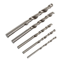 Набор сверл по металлу (5 шт; 4/5/6/8/10 мм) в пластиковом футляре Forsage 19779 F-DBS05