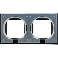 2-ая рамка Systeme Electric AtlasDesign Aqua Карбон IP44 SE ATN441002