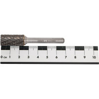 Борфреза цилиндрическая с торцом (тип B; 12х25 мм, хвостовик 6 мм) KORNOR 322122506