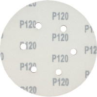 Круг шлифовальный на липучке (5 шт; 150 мм; 6 отверстий; Р120) PATRIOT 820010124