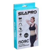 Поддерживающий пояс для спины SILAPRO 19 см, M/L/XL 138-015