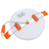 Светодиодный встраиваемый светильник Ultraflash LTL-5039-01 LED 10 Вт, 6500К, с блоком питания 14417