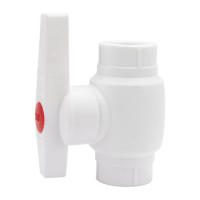 Шаровой кран MeerPlast полипропиленовый PPRC Ду20 Ру25 PRO под приварку D200-00028