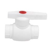 Шаровой кран MeerPlast полипропиленовый PPRC Ду20 Ру25 PRO под приварку D200-00028