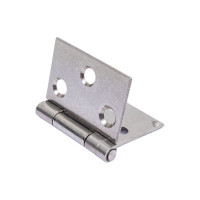 Петля VORMANN прямая широкая 30x45х1 мм, нержавеющая сталь 010504030
