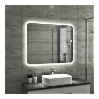 Зеркало Teymi Solli 100x80, LED подсветка, сенсор на взмах T20208IR ЦБ-00259415