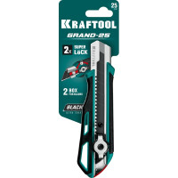 Нож KRAFTOOL Grand-25 c сегментированным лезвием 25 мм 09190