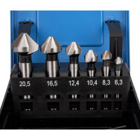 Набор зенковок 6.3-20.5 мм, HSS Co5 ФТ 120000