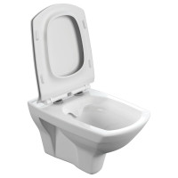 Подвесной унитаз Cersanit CARINA XL Clean On DPL e-off Slim S-MZ-CARINA-XL-COn-S-DL-w