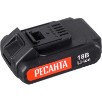 Аккумуляторная дрель-шуруповерт Ресанта ДА-50Л2-18А 75/14/9