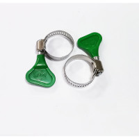 Стальной хомут бабочка Boutte 12 мм, шир. 8 мм, 2 шт. 0204571