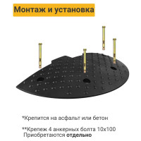 Концевой элемент ТЕХНОЛОГИЯ ИДН 500-2 РЕЗИНА, ГОСТ Р 52605-2006 00-00000867