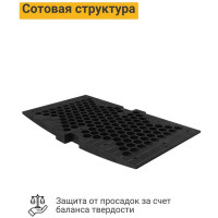 Средний элемент ТЕХНОЛОГИЯ ИДН 900-1 РЕЗИНА, сотовая структура, ГОСТ Р 52605-2006 00-00001387