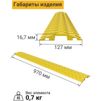 Кабель-канал ТЕХНОЛОГИЯ 12х39мм 1,5т ККП 1-1,5 КИТАЙ 00-00009895