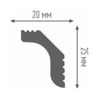 Плинтус ПЛИНТЭКС C 20/25 24607173945895