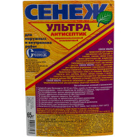 Антисептик для дерева СЕНЕЖ УЛЬТРА бочка Е 65 кг 00000000627