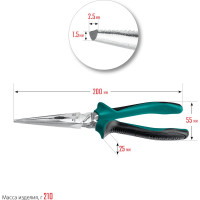 Тонкогубцы KRAFTOOL 200 мм 22011-3-20_z01