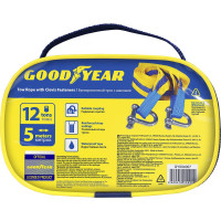 Буксировочный трос Goodyear с шаклами 12 тонн, 5 метров GY004007