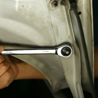 Набор комбинированных трещоточных ключей DEKO DKHT14 в сумке (14 предметов) 065-0989