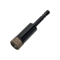 Коронка алмазная по керамограниту 16 мм PROFI 1/4 SKRAB 31116