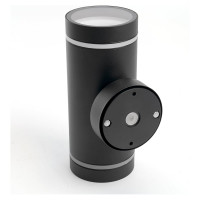 Садово-парковый светильник FERON DH1002, 2хGX53, 230V, черный, 11709