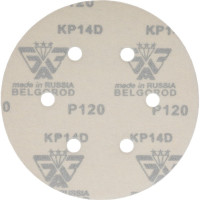 Диск шлифовальный KP14D (10 шт; 150 мм; P120; 6 отверстий; Velcro) БАЗ 960000141984