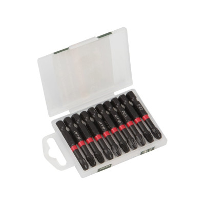 Бита ударная Дело Техники 1/4", PZ3 × 50 мм, 10шт. 793825