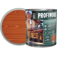 Защитно-декоративное покрытие для древесины PROFIWOOD (рябина; 2.5 л; 2.3 кг) 72657